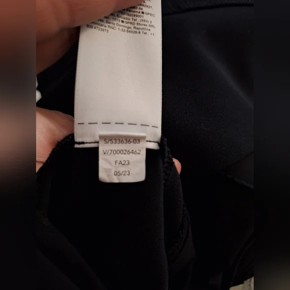 Athleta Endless High Rise Pant Size 6 Black Stretch Pockets Semi-Fitted 533636 - Picture 5 of 12